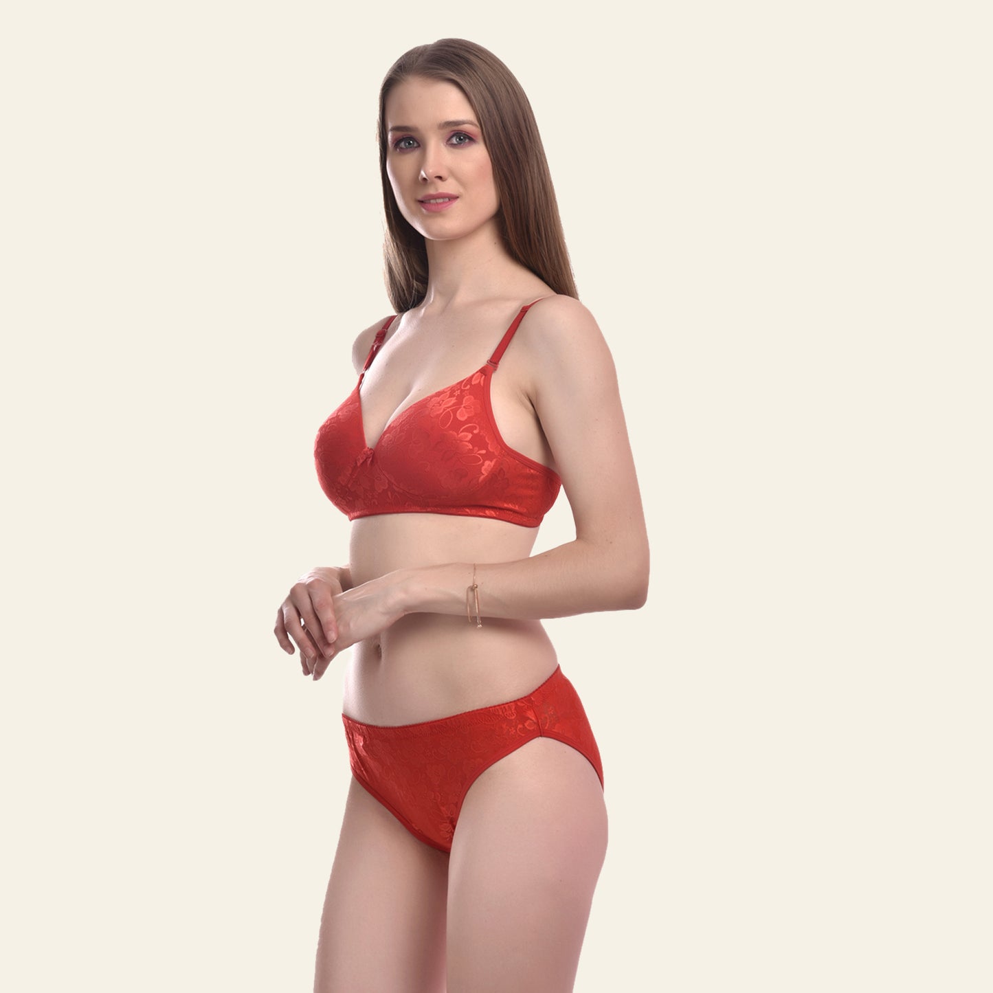 Softskin Pack of 3 Seamless Padded Lingerie Set