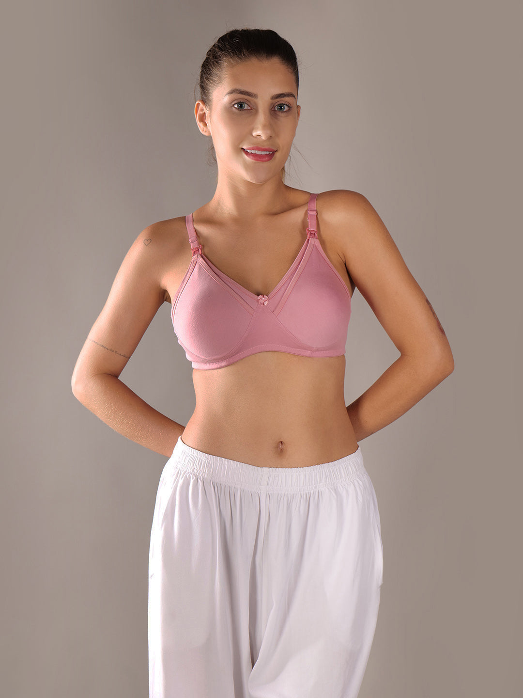 Pack Of 6 Full Coverage Non Padded Everyday Feeding Bra
