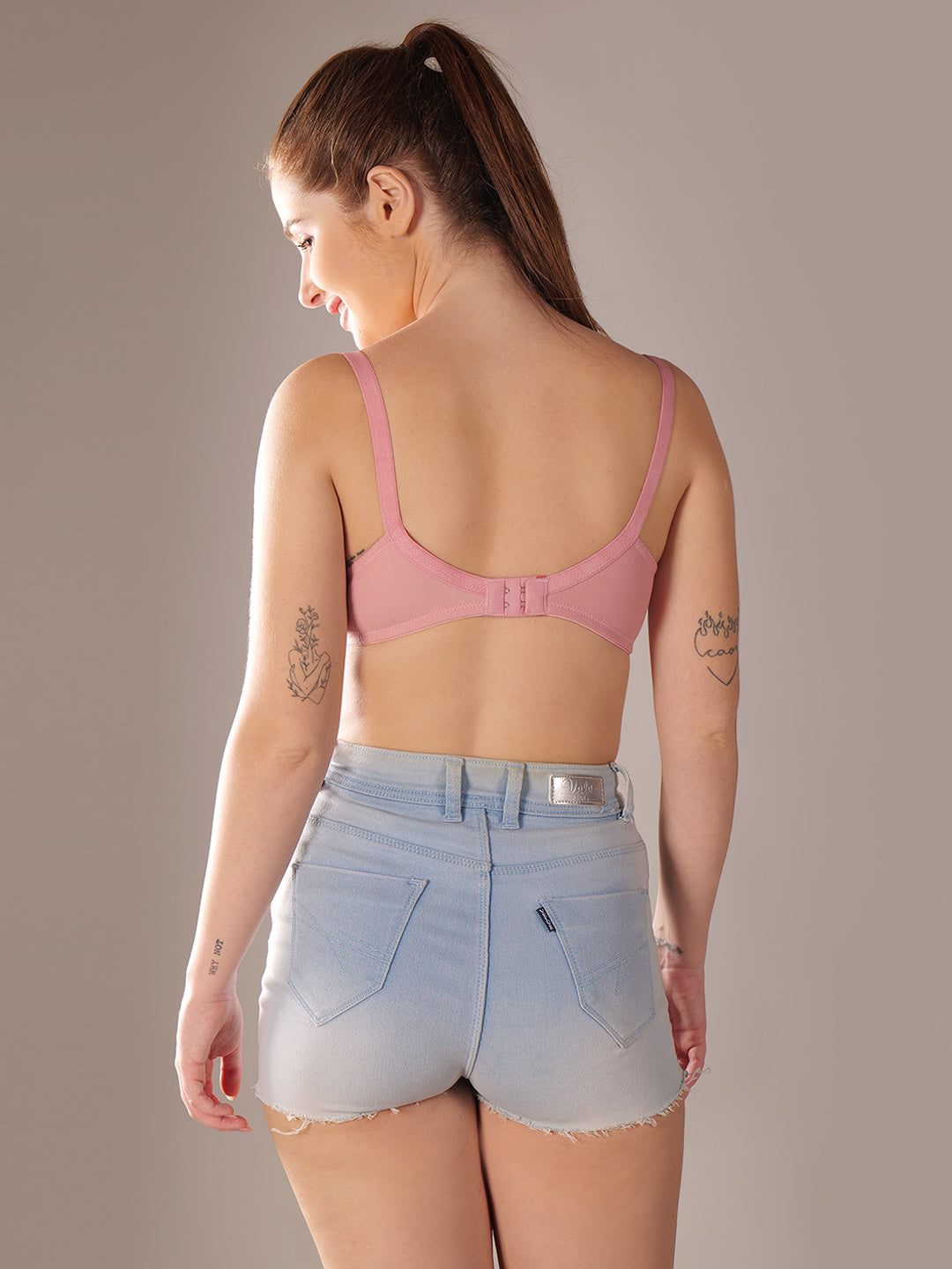 Full coverage non padded non wired cotton everyday Bra