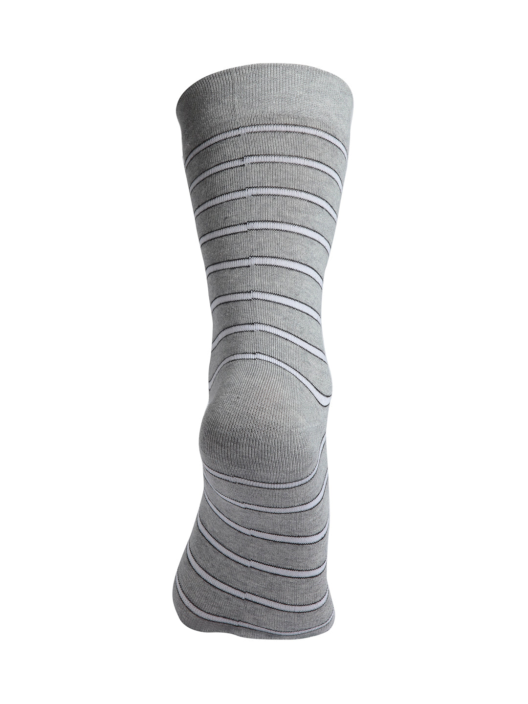 Texlon Men's Calf Length Cotton Spandex Socks (Multicolor, Free Size) - Pack of 5 Pairs