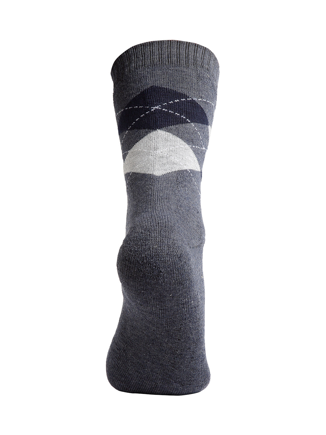 Texlon Men's Woolen Thick Towel Formal Winter Socks (Pack of 3 Pairs)(Free Size, Multicolored)