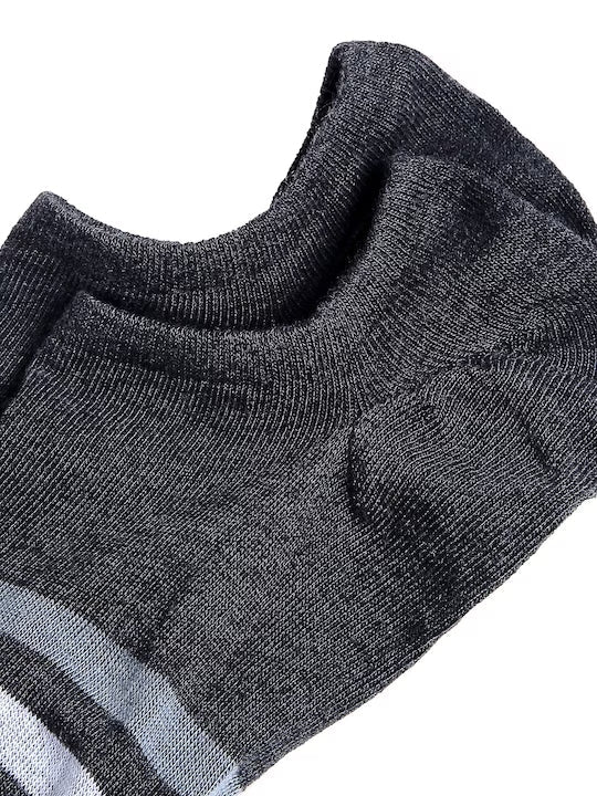 Texlon Men's Solid Cotton Low Cut Loafer Socks (Free Size) (Multi-Coloured) - Pack Of 5 Pair