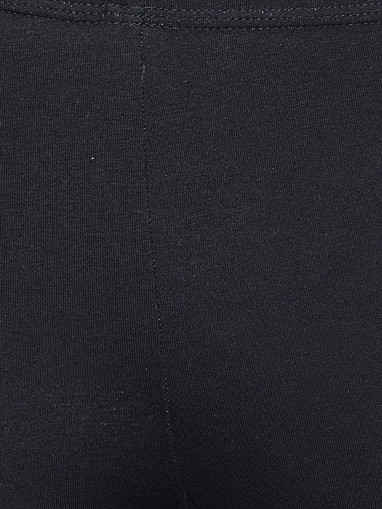 Women's Cotton Mid Waist Cycling Shorts with Inner Elastic