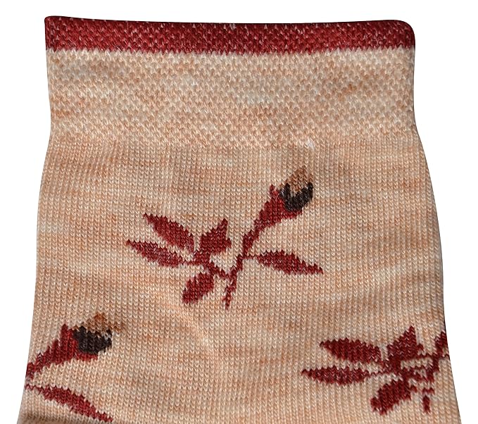 Texlon Women's Ankle Length Acro wool Warm Winter Socks (Pack of 3)