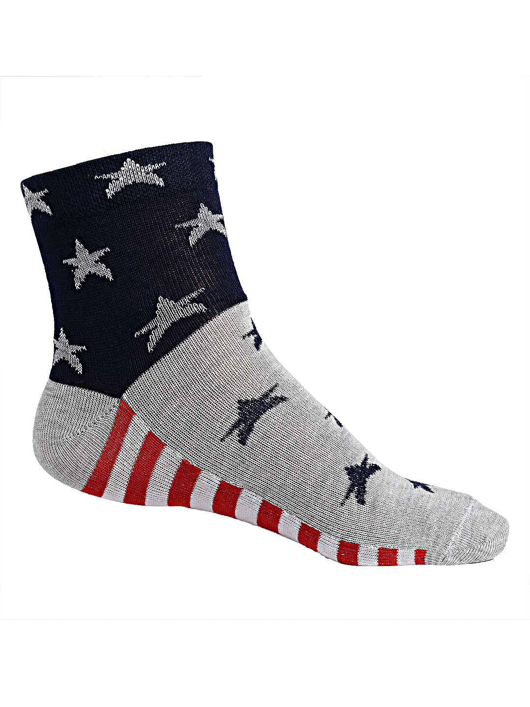 Texlon Kids Pack Of 5 Assorted Calf-Length Socks