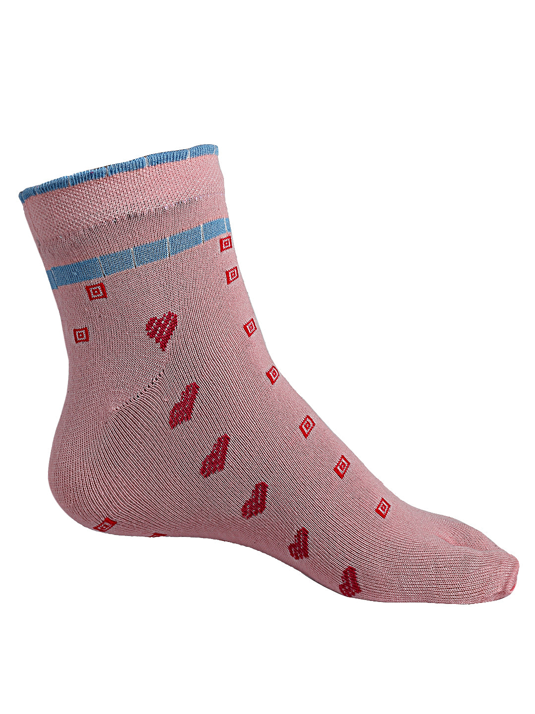 Texlon Women's Ankle Cotton Thumb socks (pack of 5 )(Multicolored , Free Size)
