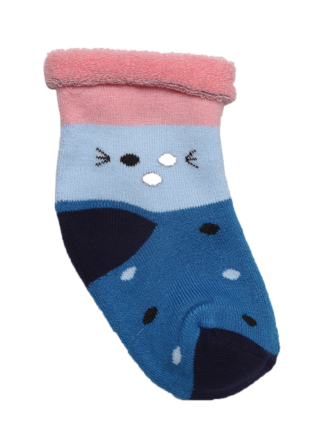 Texlon Kids Pack Of 5 Assorted Ankle-Length Socks