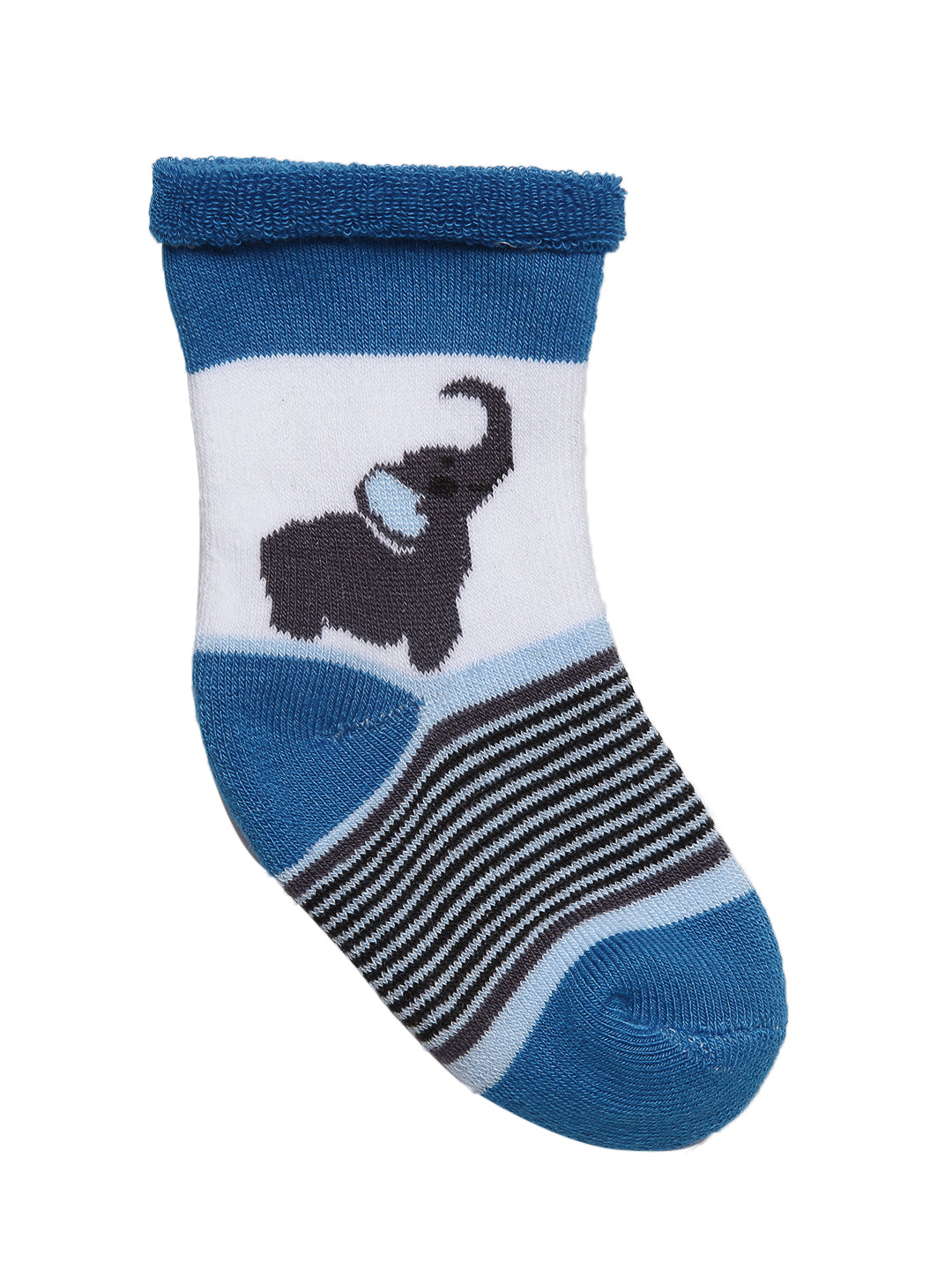 Texlon Kids Pack Of 5 Assorted Ankle-Length Socks