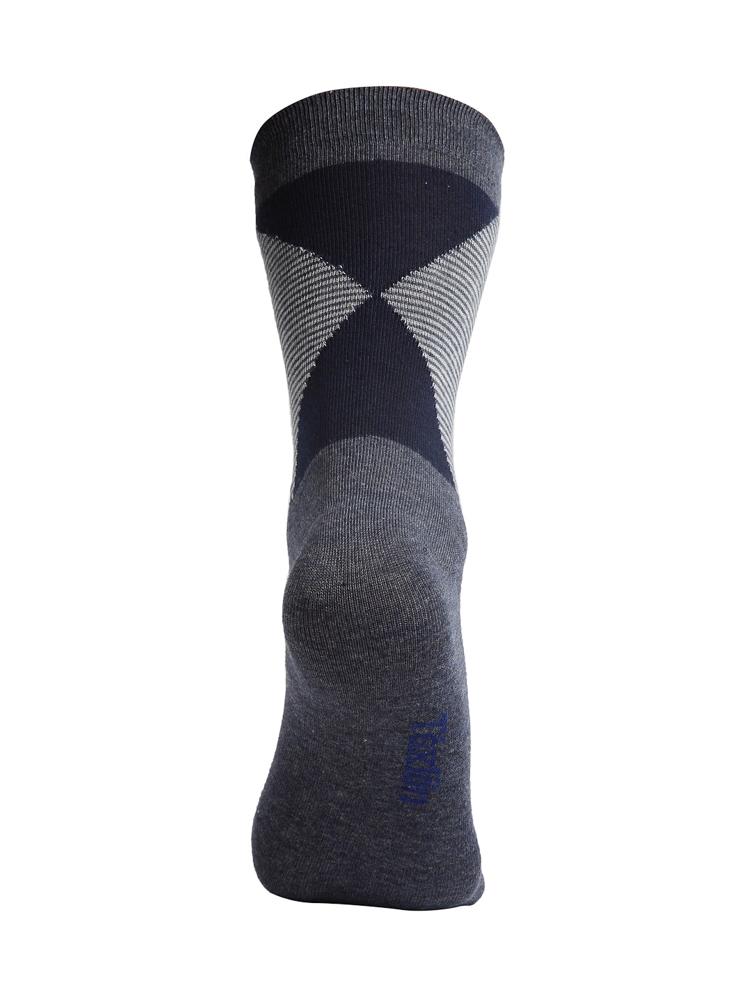 Texlon Men's Woolen Calf Length Thick Winter Wear Socks (Multicolor, Free Size) - Pack of 5 Pairs
