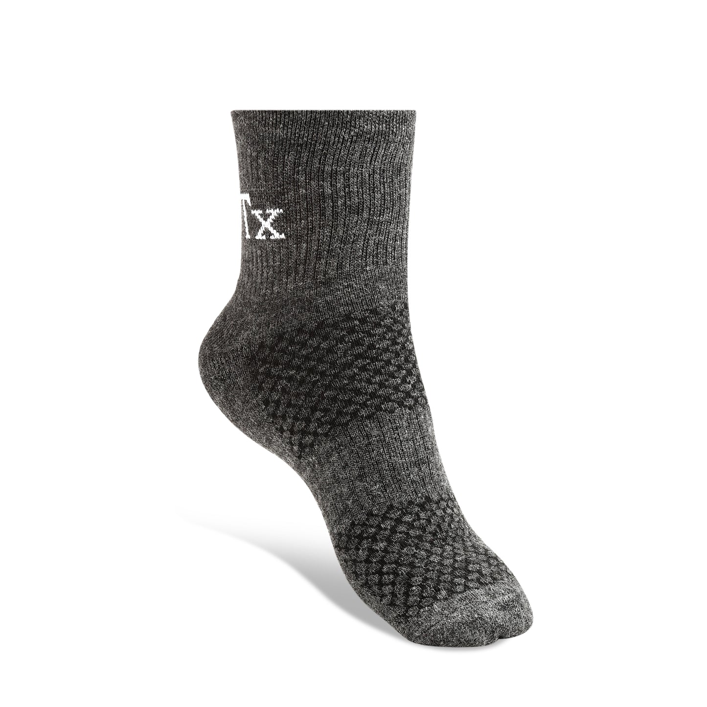 Texlon Men Ankle Length Woolen Terry Thick Towel Socks Pack of 4