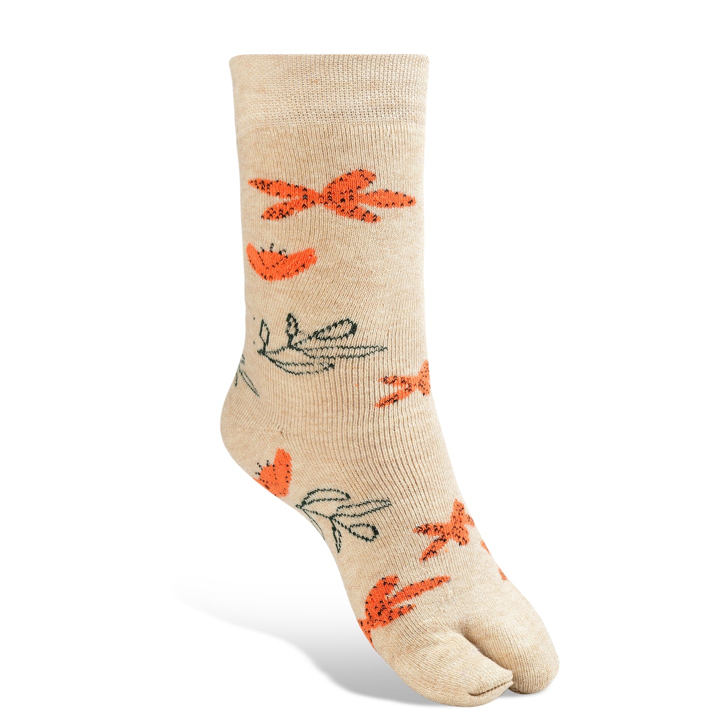 Texlon Women Calf Length Thumb Woolen Terry Thick Towel Spandex Winter Wear Socks Pack of 4