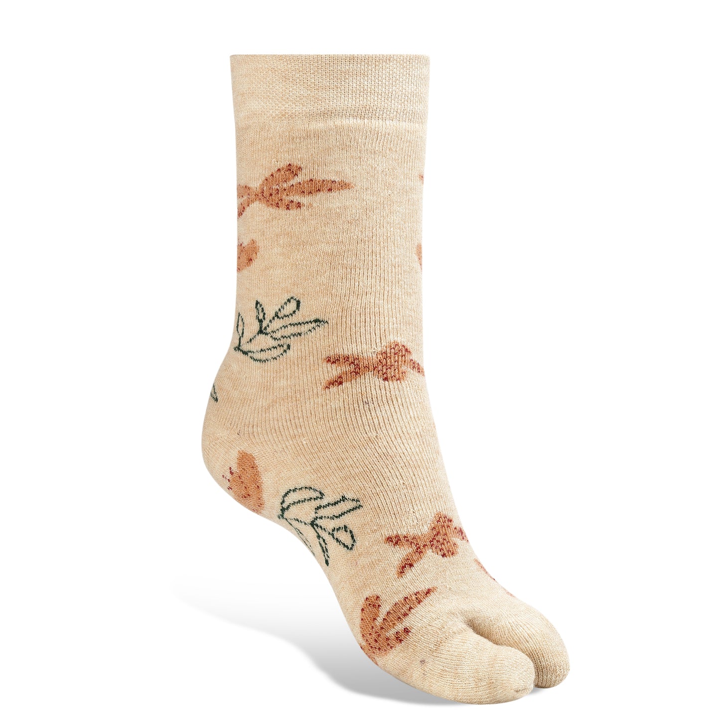 Texlon Women Calf Length Thumb Woolen Terry Thick Towel Spandex Winter Wear Socks Pack of 4