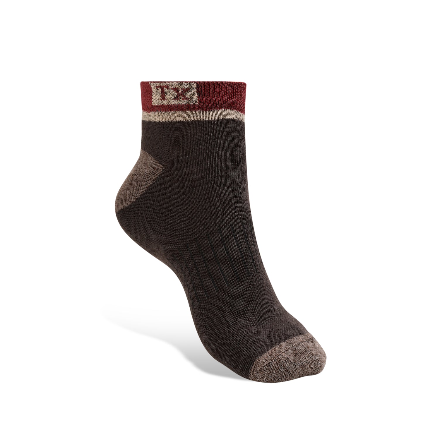 Texlon Men Ankle Length Cotton Blended Spandex Casual/Formal Socks Pack of 5