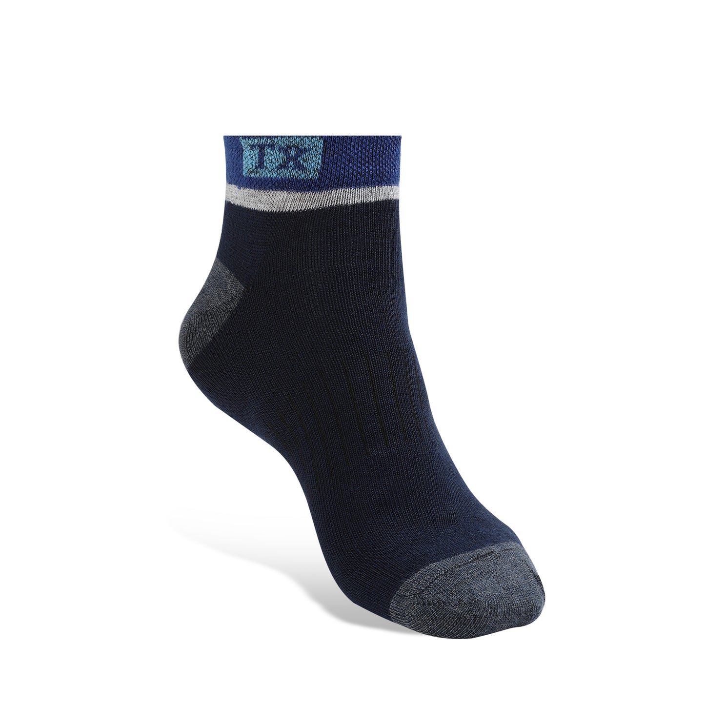 Texlon Men Ankle Length Cotton Blended Spandex Casual/Formal Socks Pack of 5