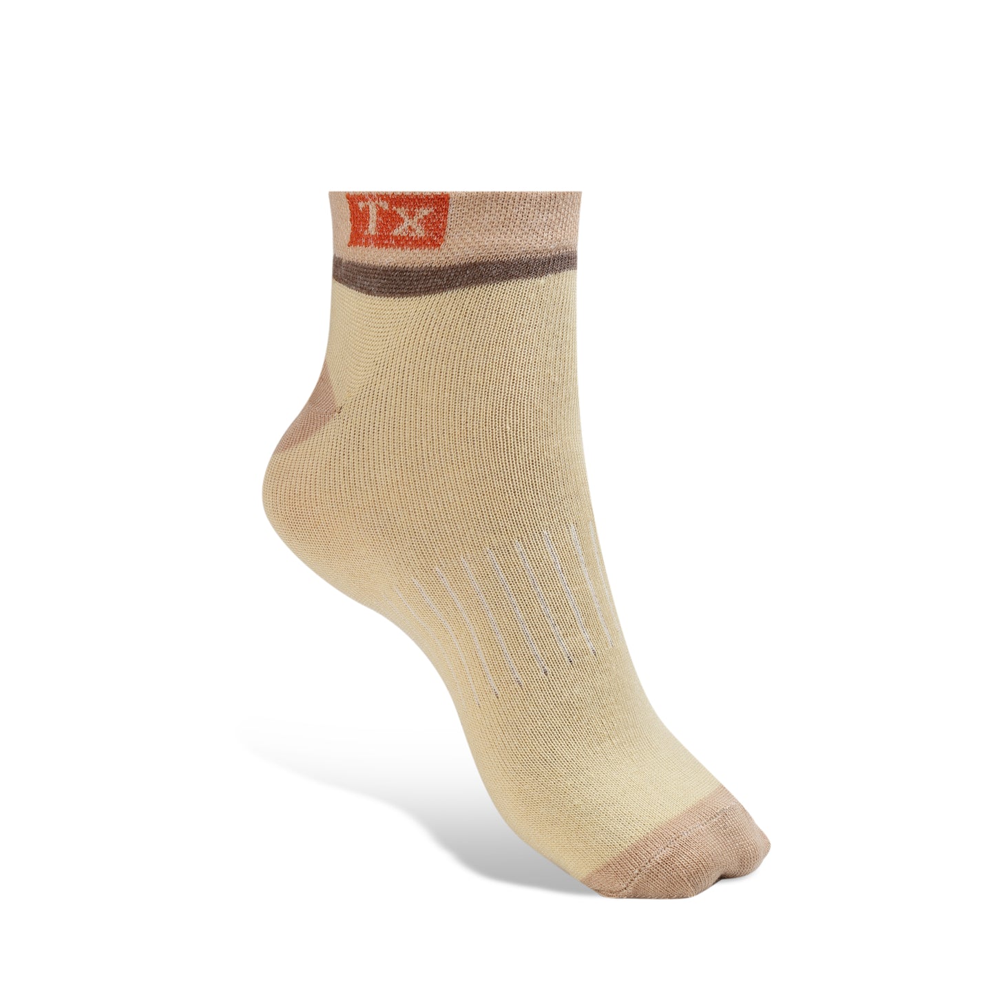 Texlon Men Ankle Length Cotton Blended Spandex Casual/Formal Socks Pack of 5
