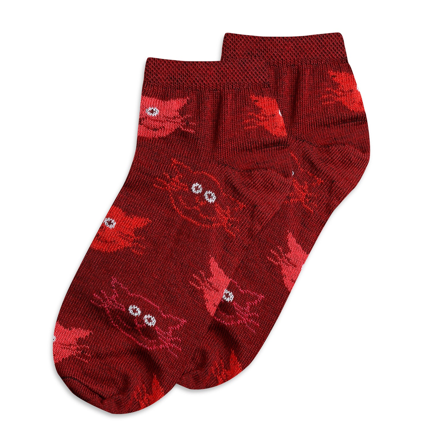 Texlon Ankle Length Blended Spandex Multicolor Socks For Kids Boys/Girls Pack of 5