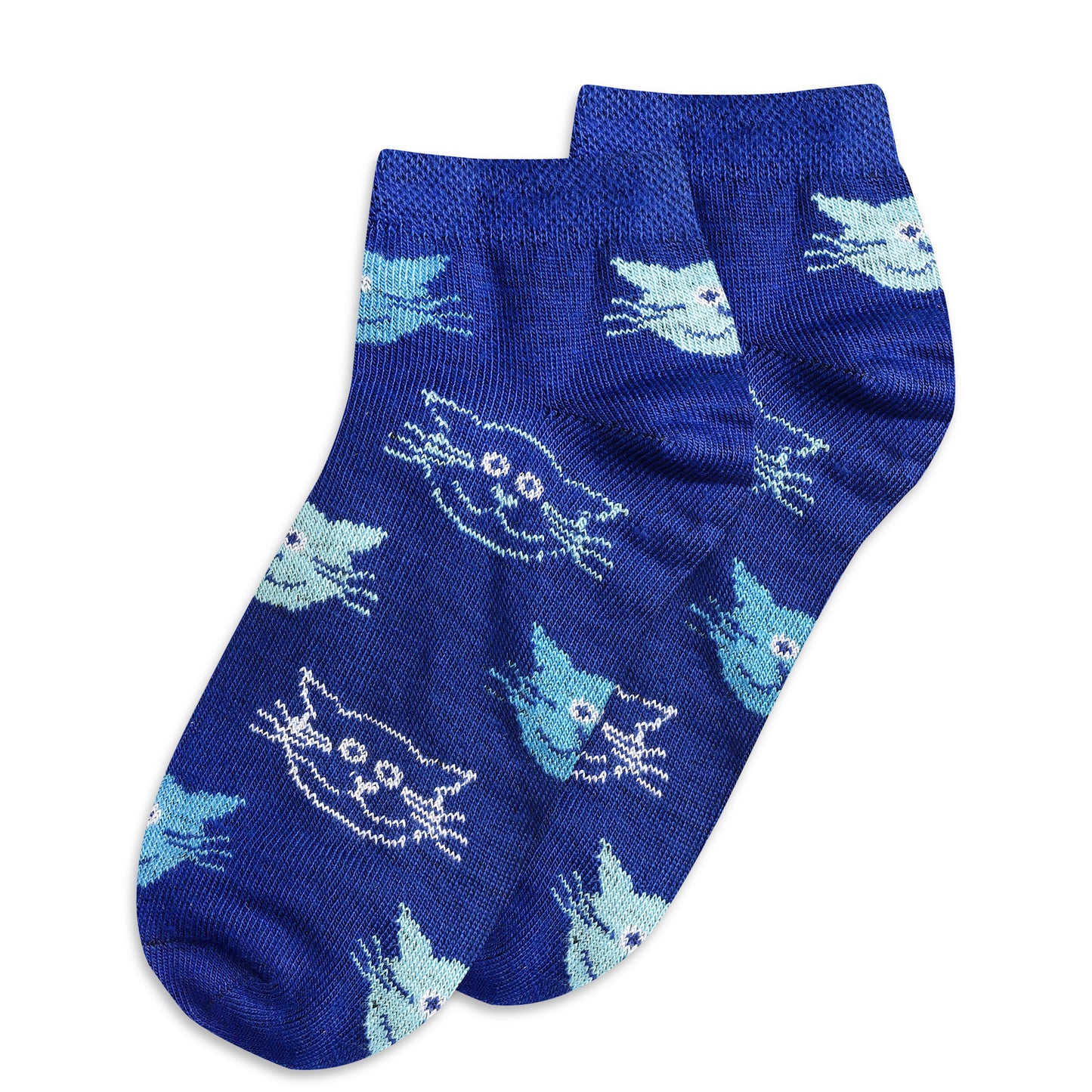 Texlon Ankle Length Blended Spandex Multicolor Socks For Kids Boys/Girls Pack of 5