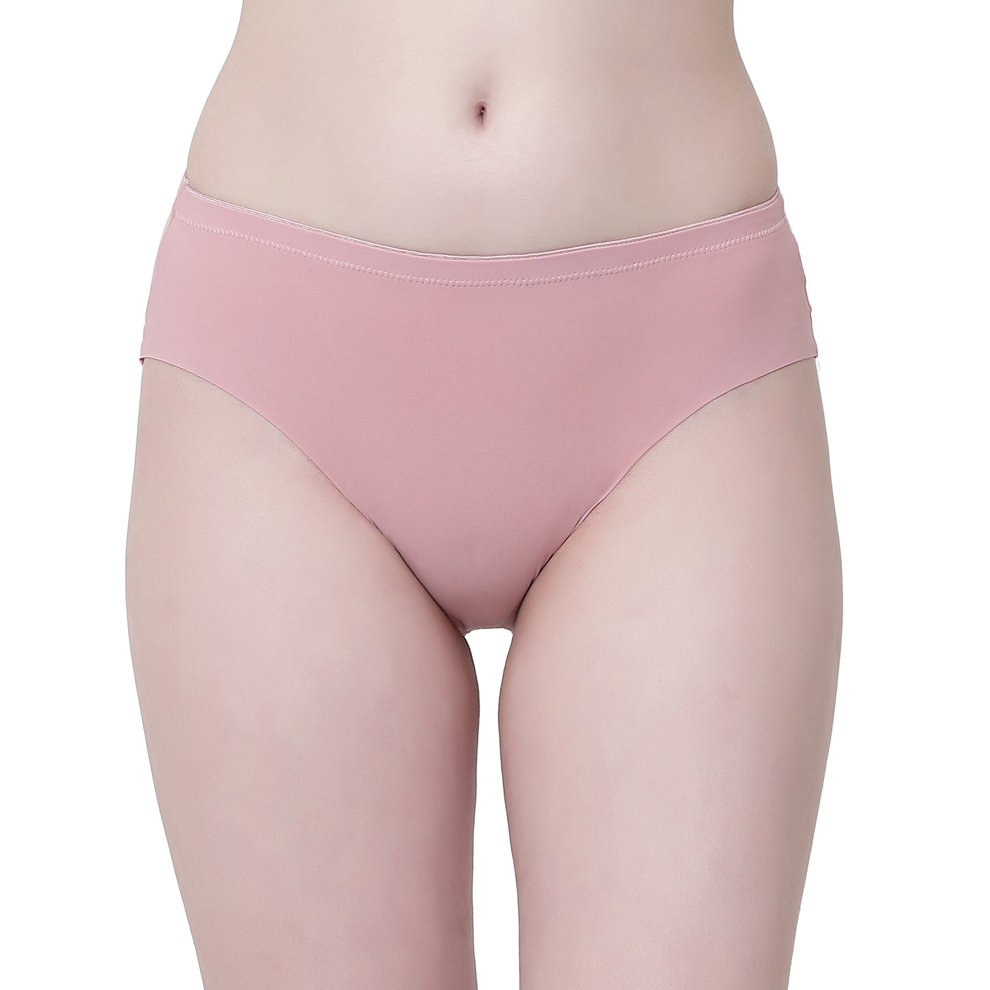 Mid-Rise Seamless Hipster Seamless Pink Colour Panty