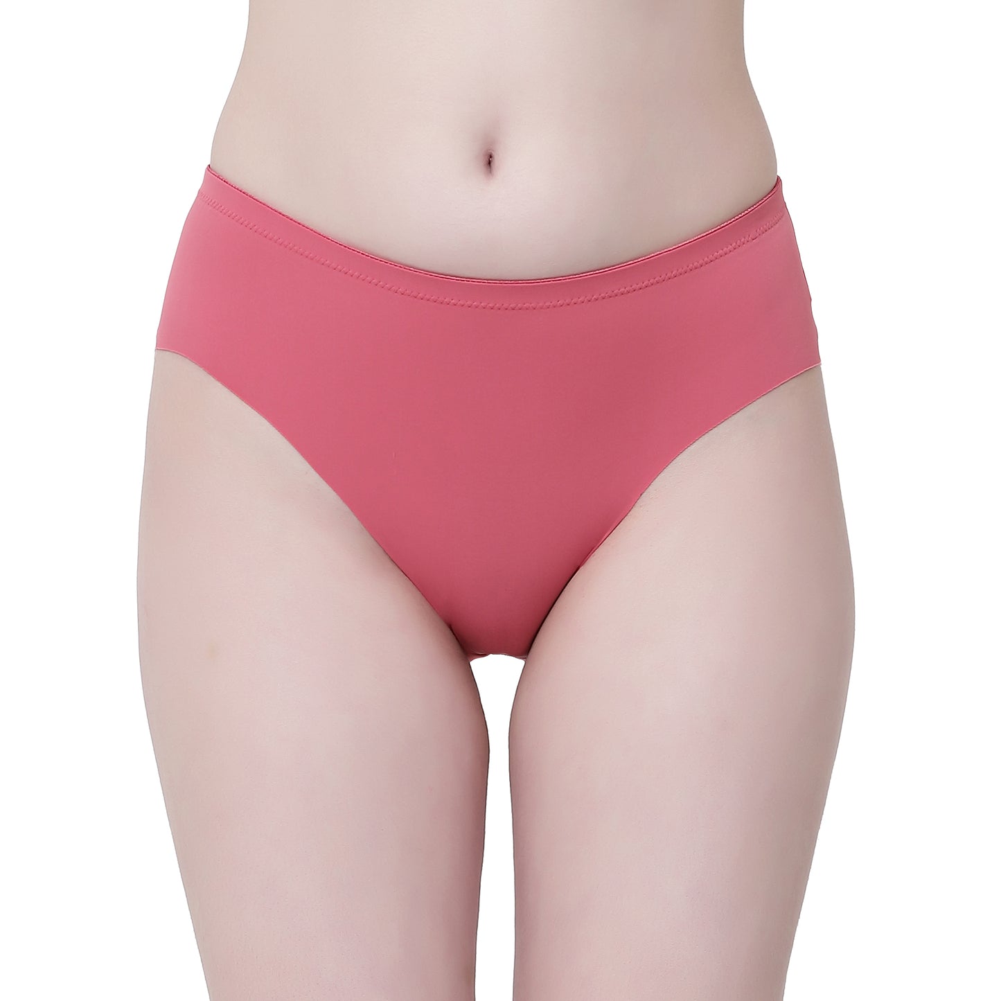 Mid-Rise Seamless Hipster Seamless Pink Colour Panty