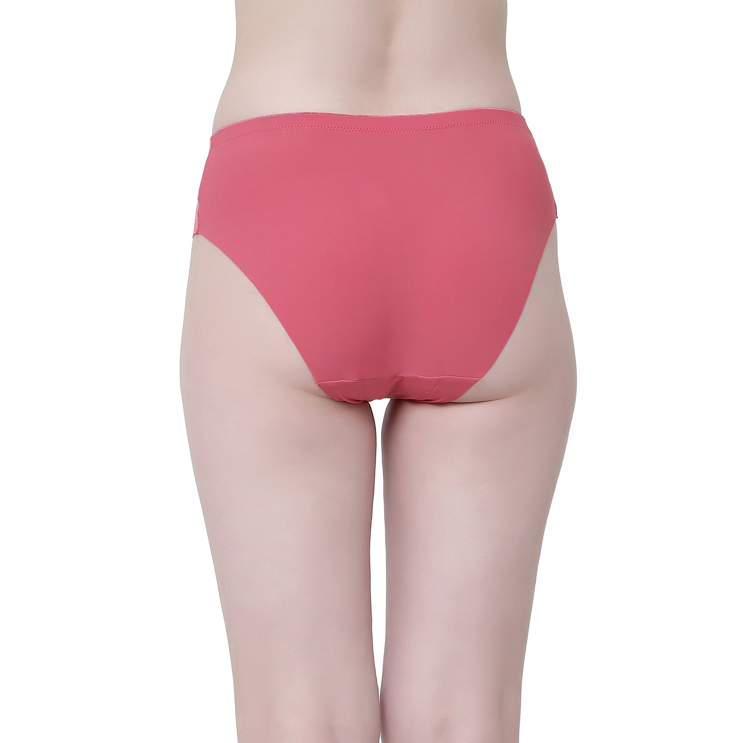 Mid-Rise Seamless Hipster Seamless Pink Colour Panty