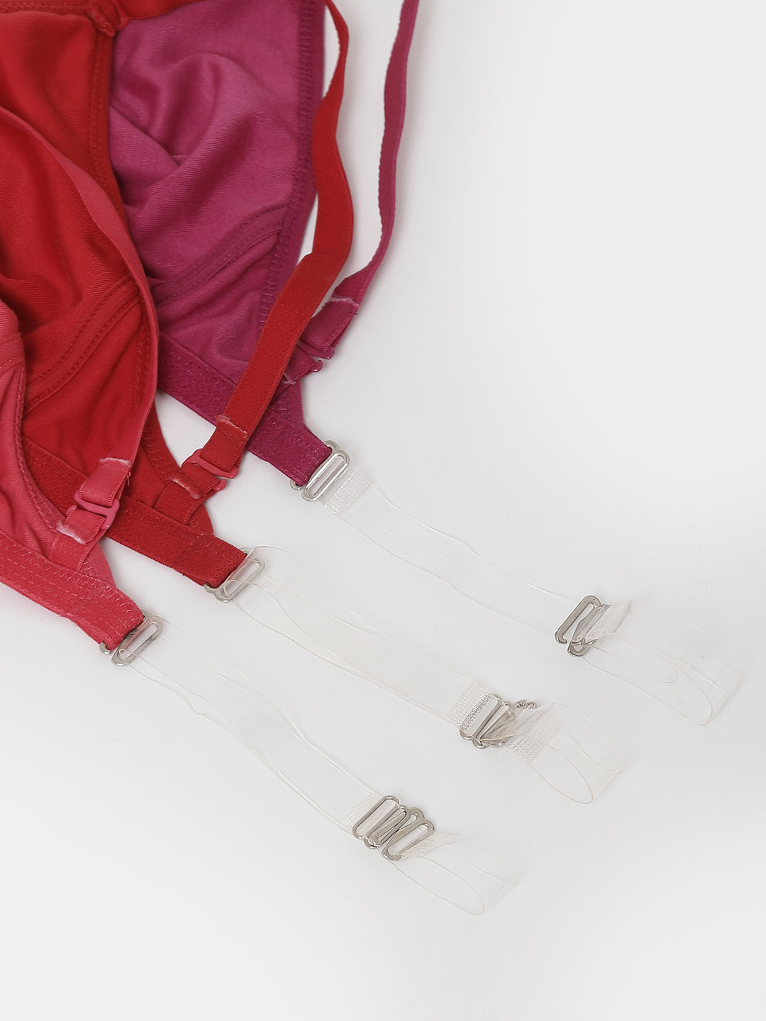 Pack Of 3 Medium Coverage Everyday Backless Bra With All Day Comfort