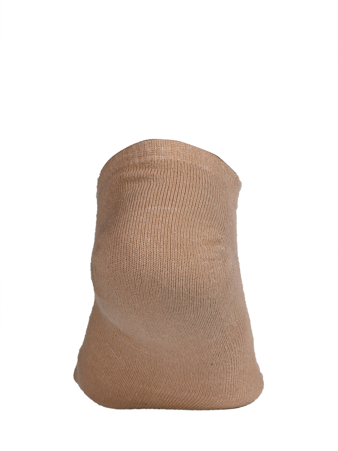 Texlon women's Solid Cotton Low Cut Loafer Socks (Free Size, Beige) - Pack Of 5