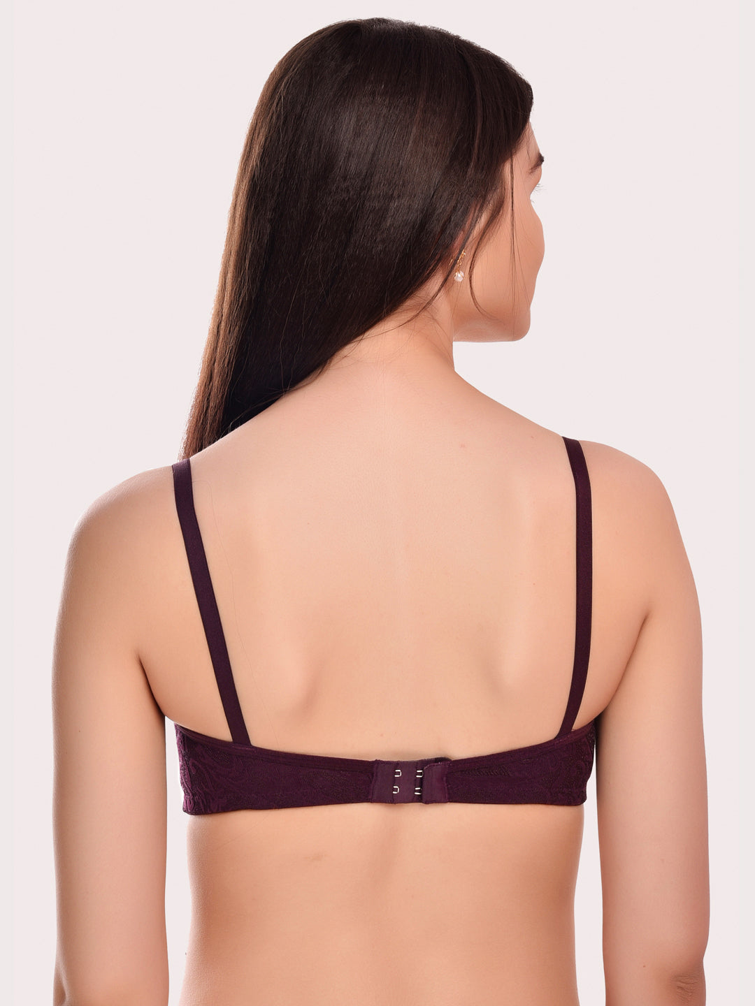 Pack Of 3 Lace Non-Wired Heavily Padded All Day Comfort Seamless T-Shirt Bra