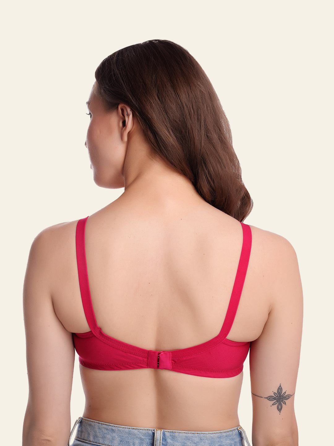 Pack Of 6 Non Padded & Non-Wired Everyday Bra