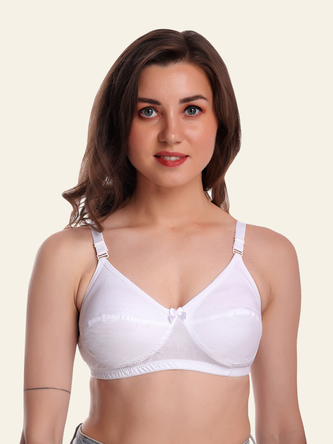 Pack Of 6 Non Padded & Non-Wired Everyday Bra