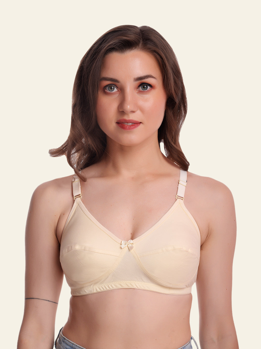 Pack Of 6 Non Padded & Non-Wired Everyday Bra