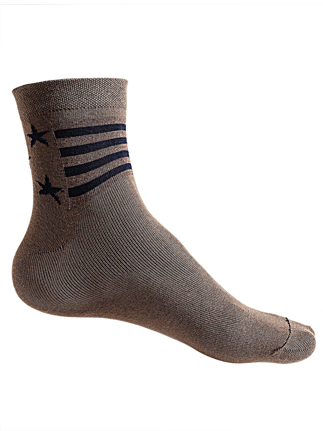 Texlon Men's Ankle Length Cotton Multicolor Socks (Pack of 5 Pairs)