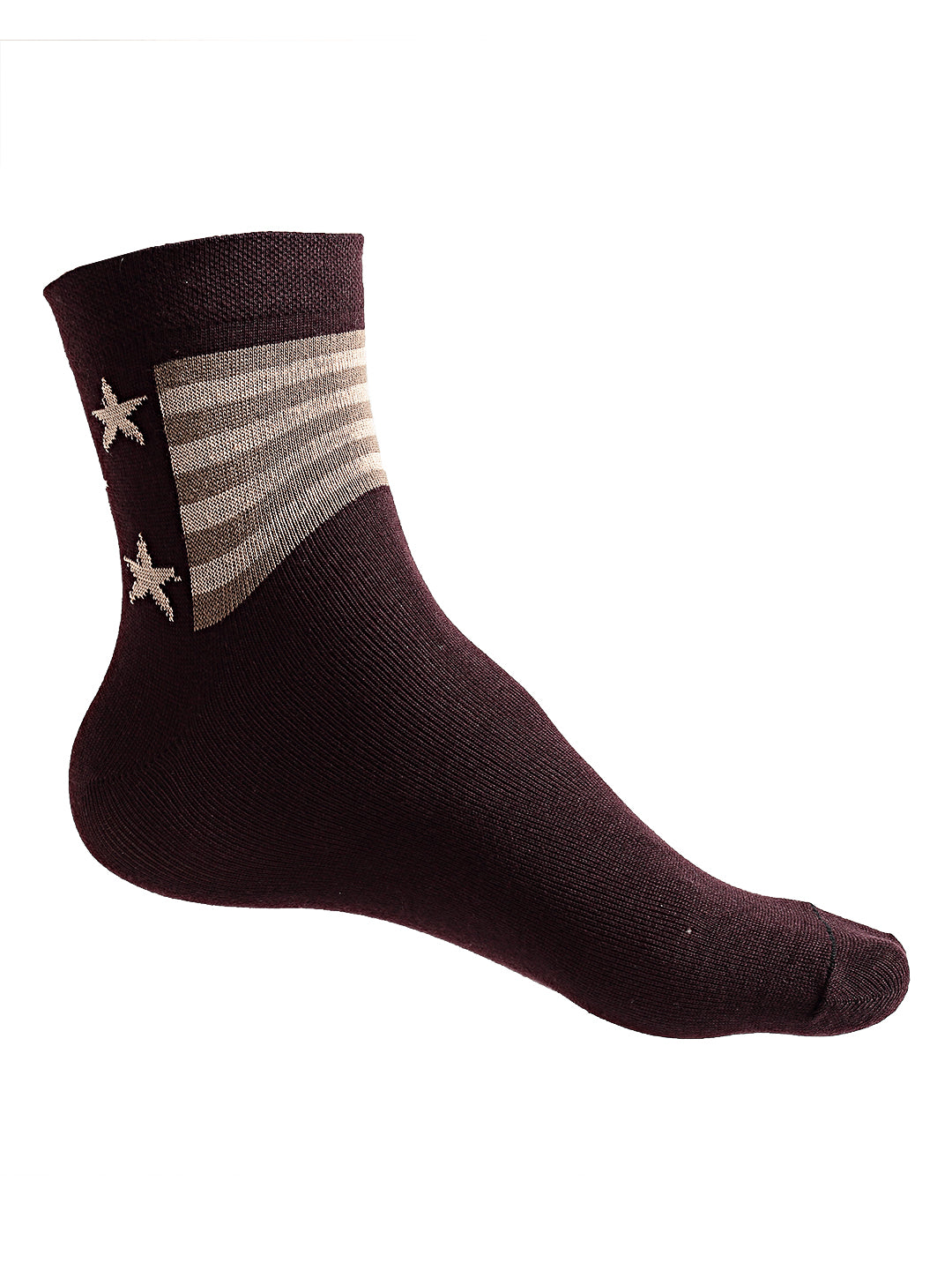 Texlon Men's Ankle Length Cotton Multicolor Socks (Pack of 5 Pairs)