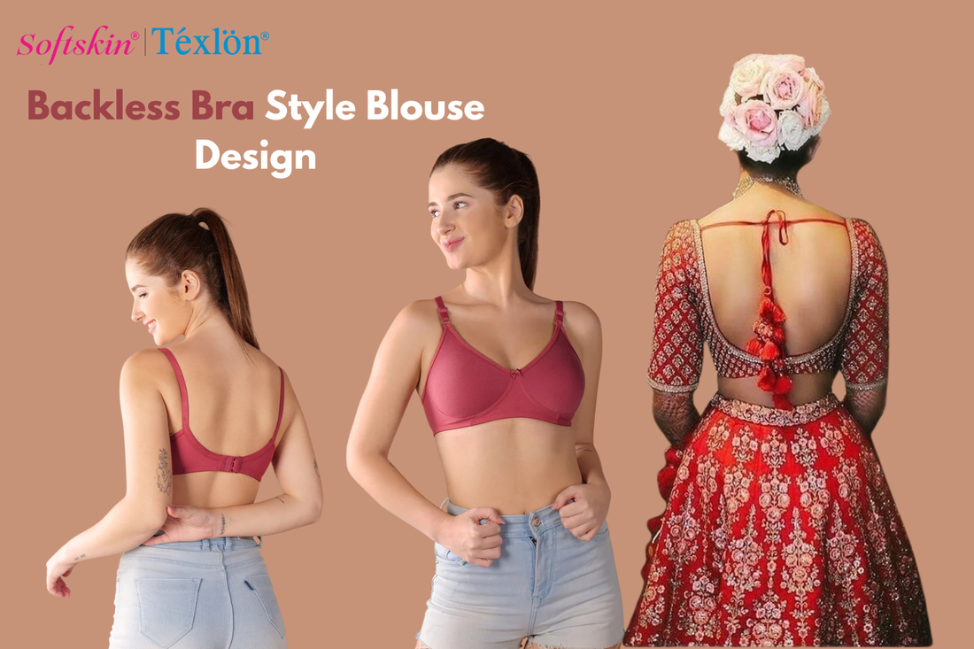 Backless Bra Style Blouse Design: Flaunt It With Class & Confidence