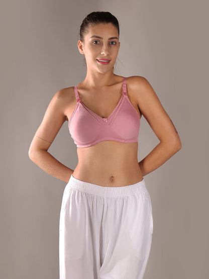 Pack Of 6 Full Coverage Non Padded Everyday Feeding Bra 