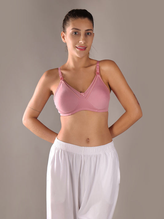 Pack Of 6 Full Coverage Non Padded Everyday Feeding Bra With All Day Comfort