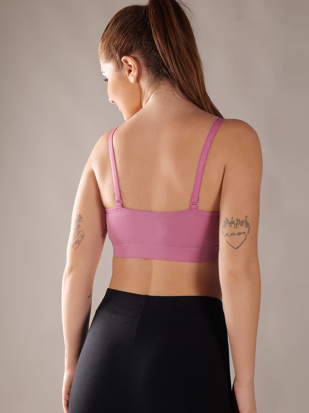 Softskin Pack of 6 Womens Modal Spandex Non Padded Beginner Sports Bra |Soft Feel|Moisture Absorbing|Beginner Sports Bra|Multipack