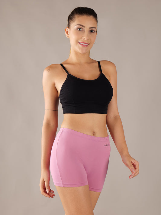 Softskin Women's Cotton blend Boyshorts (Pack of 6)