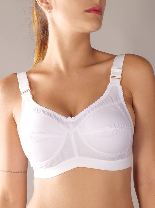Women's Cotton T-Shirt Bra-Pack of 2