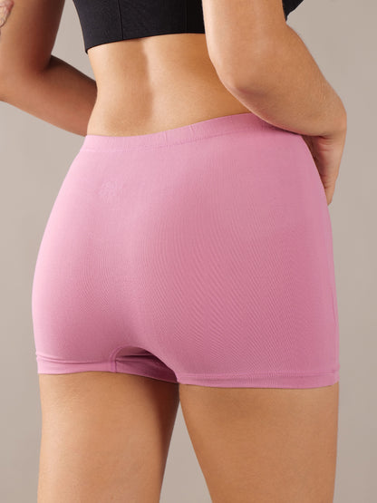 Softskin Women's Cotton blend Boyshorts (Pack of 6)