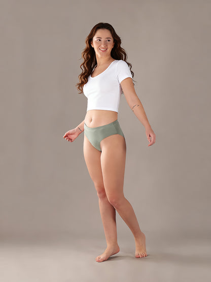 Pack Of 6 Mid-Rise Seamless Hipster Briefs Seamless Panties