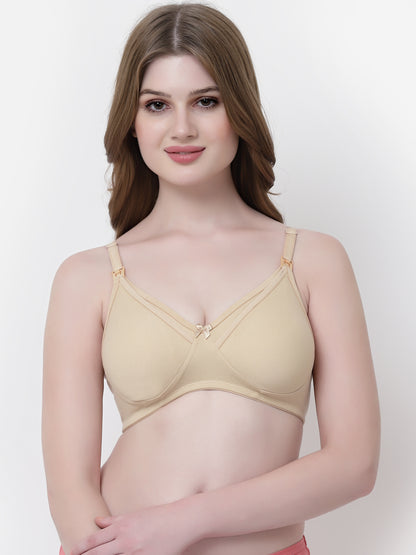 Pack Of 6 Full Coverage Non Padded Everyday Feeding Bra With All Day Comfort