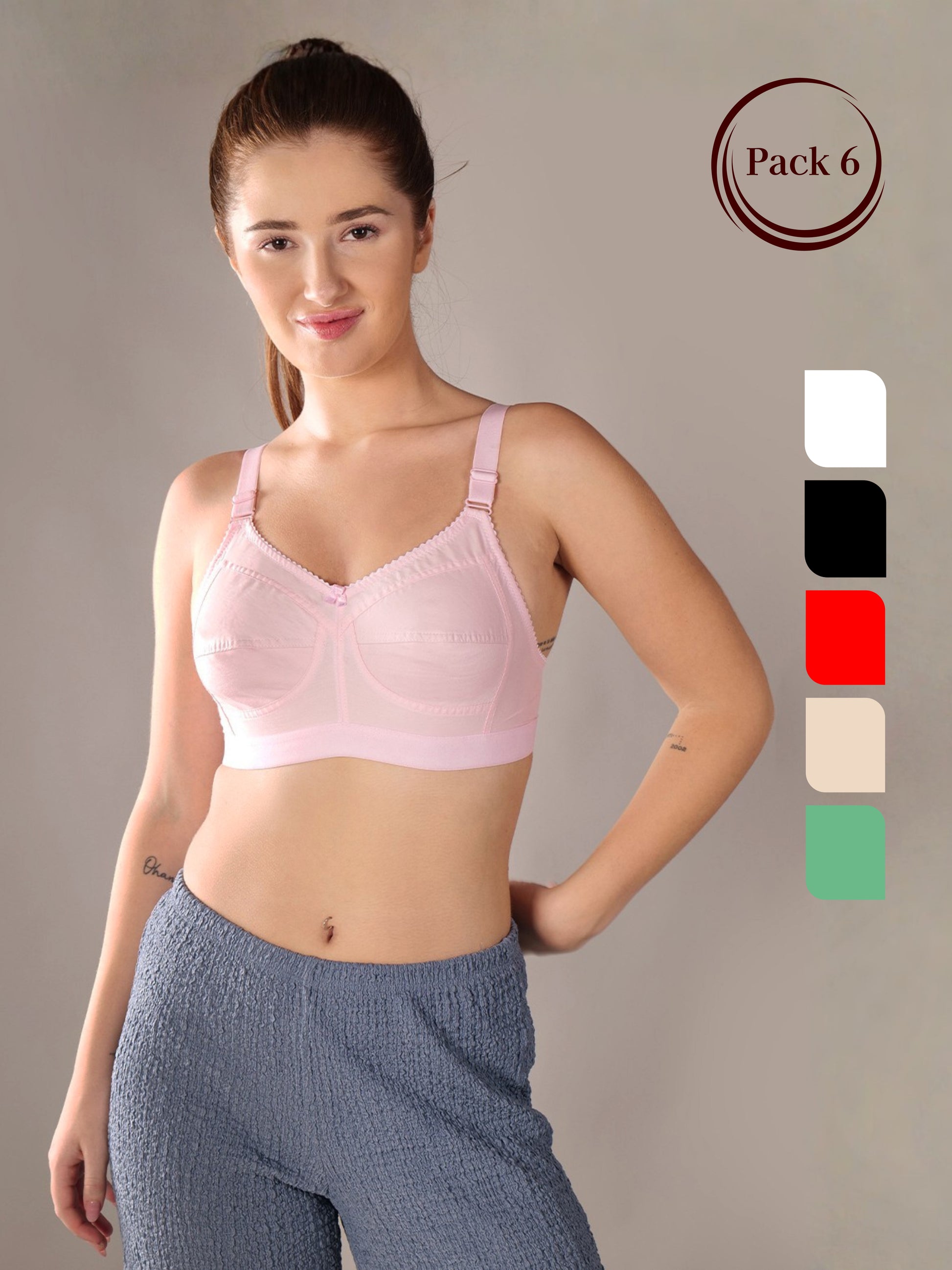 Non Wired Full Coverage Everyday Bra